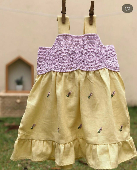 Vestido lavanda