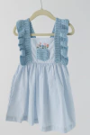 Vestido florescer azul