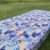 MANTEL ANTI MANCHAS FLORES 200 x 150