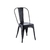 Silla Tólix metálica reforzada - Negra - Combo X2 unidades - tienda online