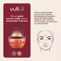 Iluminador 3 em 1 Vult Fun 6,5g na internet
