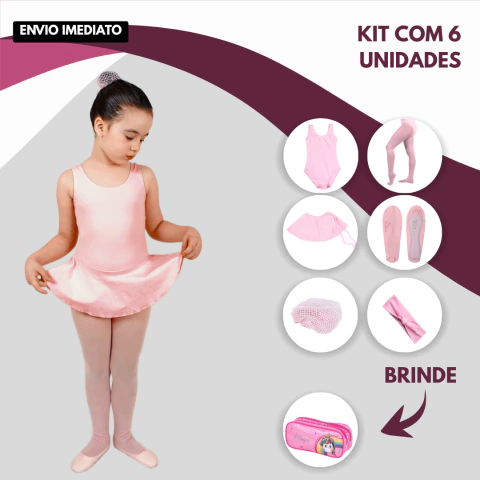 Kit de Ballet Regata com 6 Peças + Estojo Brinde - comprar online