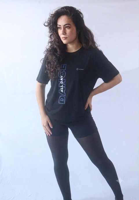 Camiseta Unissex em Viscolycra – DANCE ALL DAY