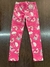 Legginh algodão com elastano Peppa rosa B506