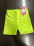 Shorts cirre verde limão neon B081