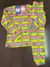 Pijama suede Bob Esponja longo 1323