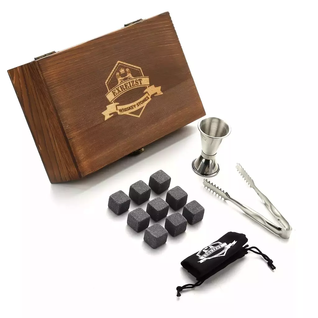 Whisky Stones cubos de gelo reutilizáveis