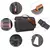 Maleta masculina Crazy Horse couro Crossbody na internet
