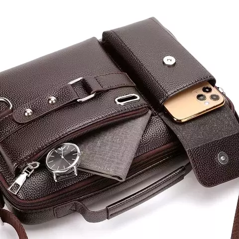 Bolsa de Ombro Couro PU