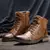 Botas de couro tornozelo - loja online