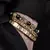 Pulseira Double Leopard Head