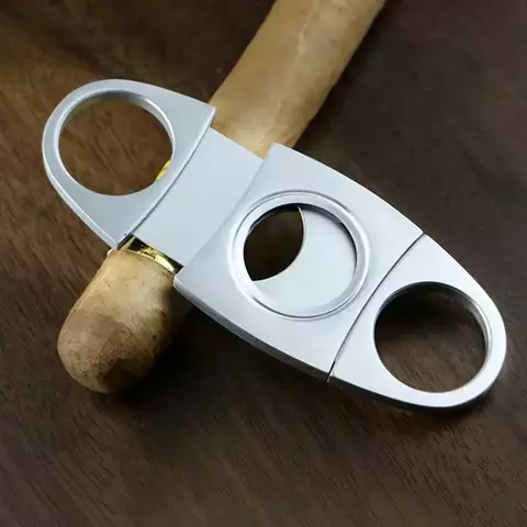 Cortador De Charuto De Aço Inoxidável