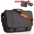 Maleta masculina Crazy Horse couro Crossbody na internet