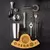 Conjunto coqueteleira kit bartender de aço