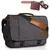 Maleta masculina Crazy Horse couro Crossbody na internet