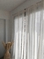 Cortina Gasa 150x260cm Algodón 2 Paños