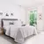 Kit Cubrecama King Malaga +2 Fundas Hotelero en internet