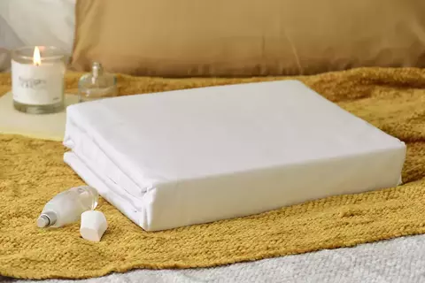 Sabana 800 Hilos Egyptian Cotton Algodon Puro King Color Blanco