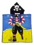 Poncho Infantil De Toalla Playero