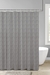 Cortina De Baño Embossed +Ganchos - tienda online