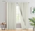 Cortina Blackout 140x220 Tapa 100% 2 Paños - Línea Blanca
