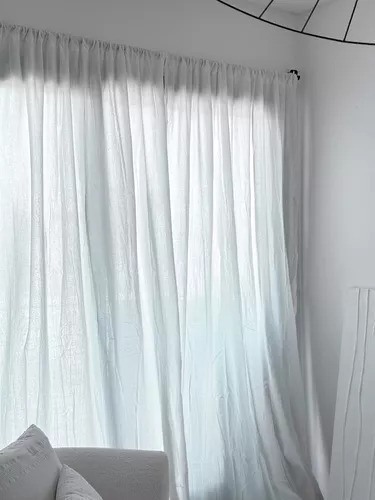 Cortina Tusor 140x220 Algodon 2 Paños - comprar online