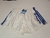 SHORTS ADIDAS ANOS 80 - BRANCO COM AZUL