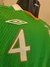 CAMISA DA SELEÇÃO DA IRLANDA - HOME 2008 # 4 MANGA LONGA - ARENA CAMISAS DE FUTEBOL