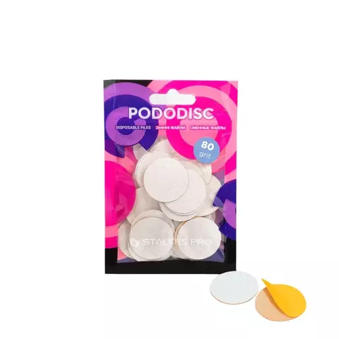STALEKS- LIMA PODODISC 25 EXPERT 80 grit (50 pcs)