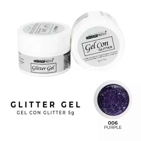 CHERIMOYA Gel Con Glitter 5g