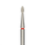 Fresa Diamantada - Small Flame - Azul (D.1.8) -PINK MASK - - comprar online