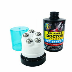Gel Negro Tampa Com Esferas Para Massagem -Doctor Pauher - comprar online