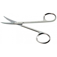 Tesoura íris curva 10cm