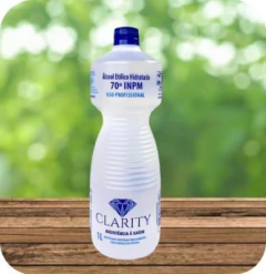 Álcool líquido 70% INPM 1 litro - Clarity