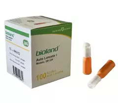 Auto Lanceta Retrátil 28g Com 100 Unidades - Bioland