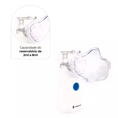Inalador Nebulizador Mesh Portátil Sem Fio Dellamed - Cirúrgica Líder