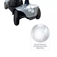Scooter Elétrica CS Dobrável até 150 Kg assento 45 cm Dellamed - buy online