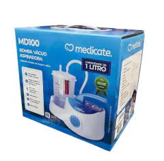 Bomba vácuo aspiradora 1 litro MD100 Medicate - buy online