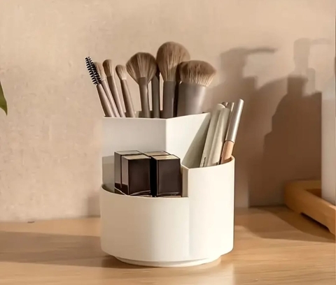Organizador de maquillaje giratorio