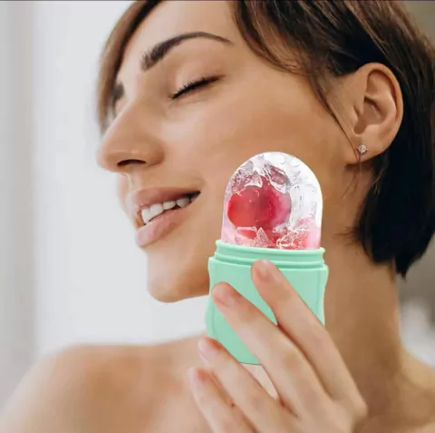 Rodillo Facial de Hielo