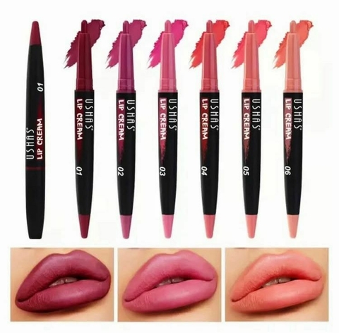 Delineador de labios lip cream Ushas