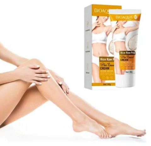 Crema depiladora despigmentante Bioaqua