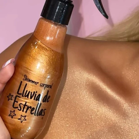 shimmer corporal lluvia de estrellas tono bronce - comprar en línea