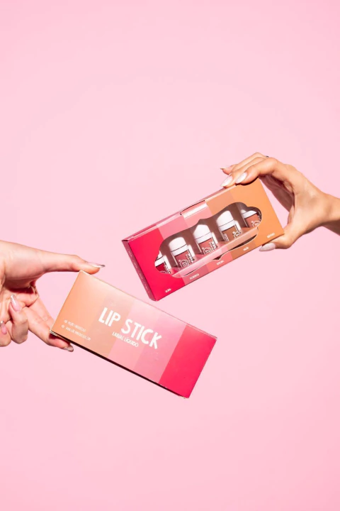 Kit x 5 Labiales liquidos Mate Lip stick Girly - comprar en línea