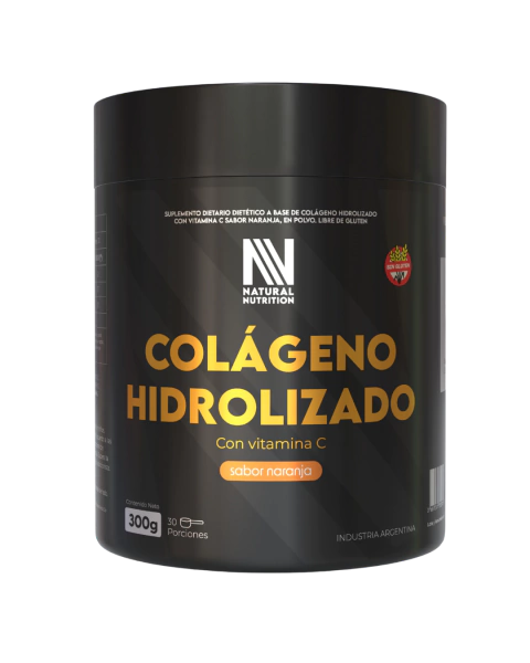 Colágeno Hidrolizado + Vit C 300gr - Naranja