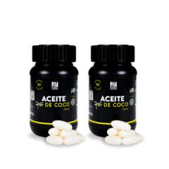 Pack x2 - Aceite de Coco 1000mg 60caps