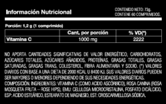 Vitamina C 1000mg con Rose Hips - 60 comprimidos en internet