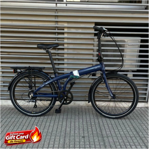 BICICLETA URBANA PLEGABLE TERN NODE D8 R24 (STOCK INMEDIATO)