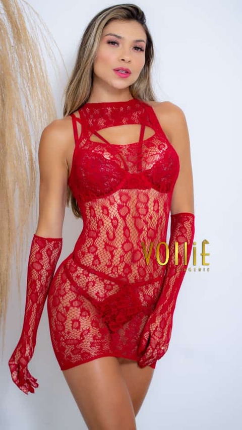 Vestido Dandara - Vermelho