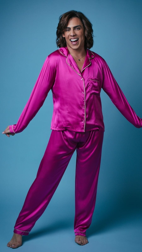 Pijama by Theo - Toque de seda pink